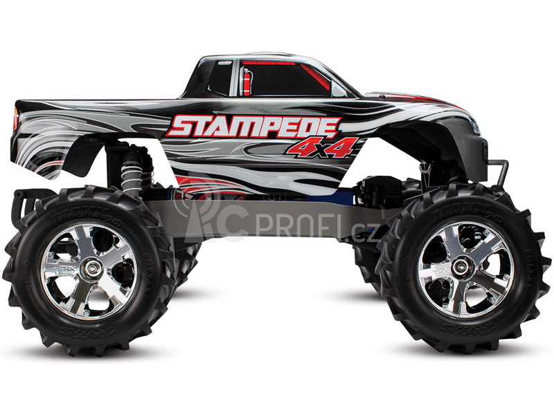 RC auto Traxxas Stampede 1:10 4WD RTR, černá