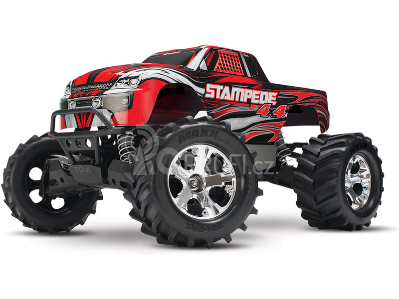 RC auto Traxxas Stampede 1:10 4WD RTR, černá