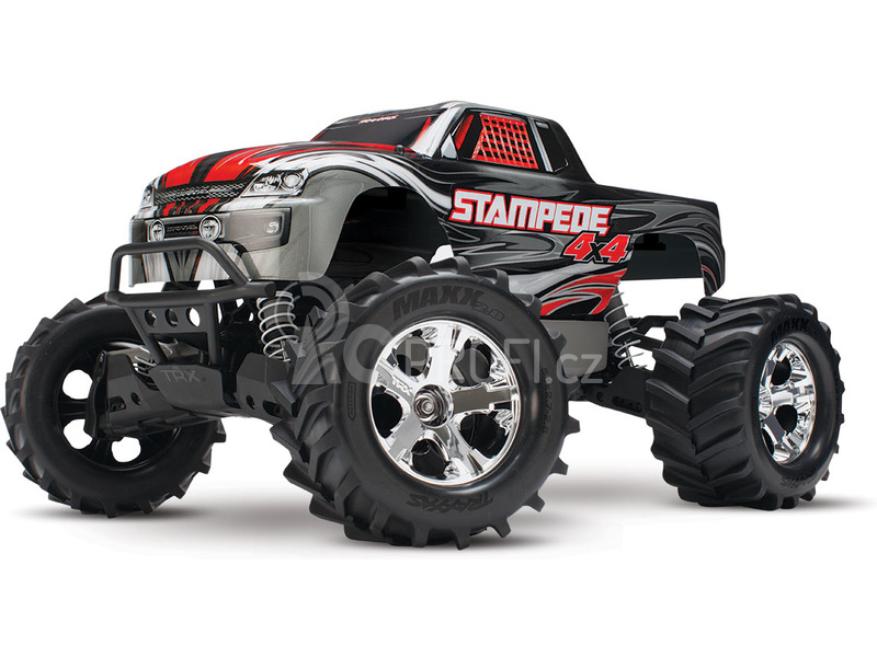 RC auto Traxxas Stampede 1:10 4WD RTR, černá