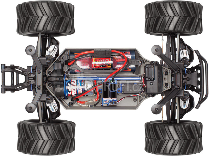 RC auto Traxxas Stampede 1:10 4WD RTR, černá