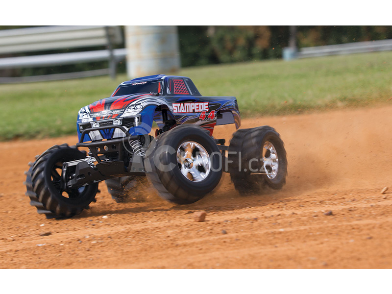 RC auto Traxxas Stampede 1:10 4WD RTR, červená