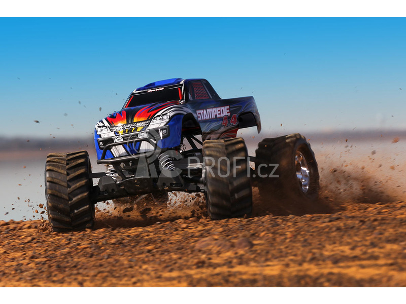 RC auto Traxxas Stampede 1:10 4WD RTR, modrá