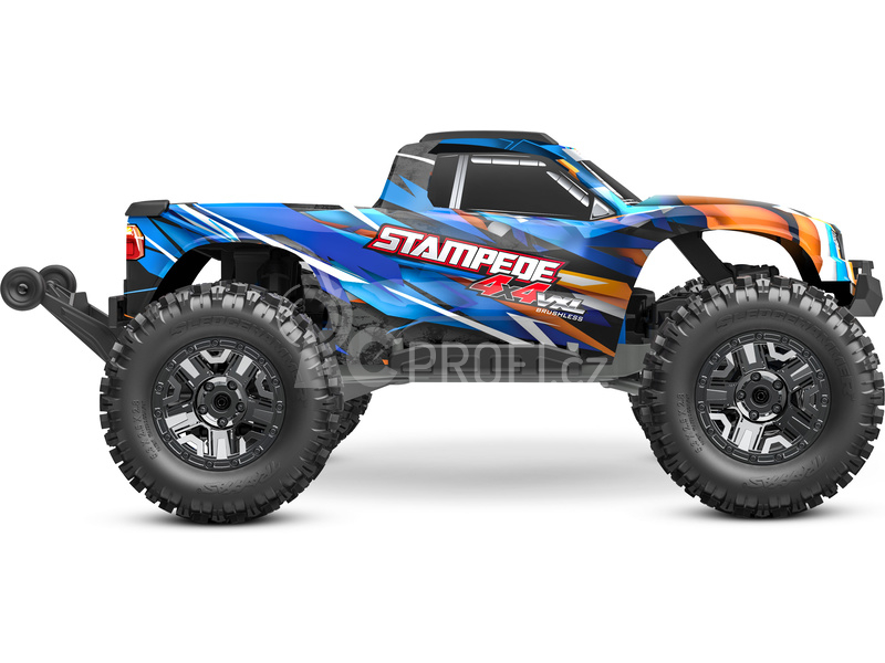 RC auto Traxxas Stampede 1:10 4x4 VXL RTR, červená