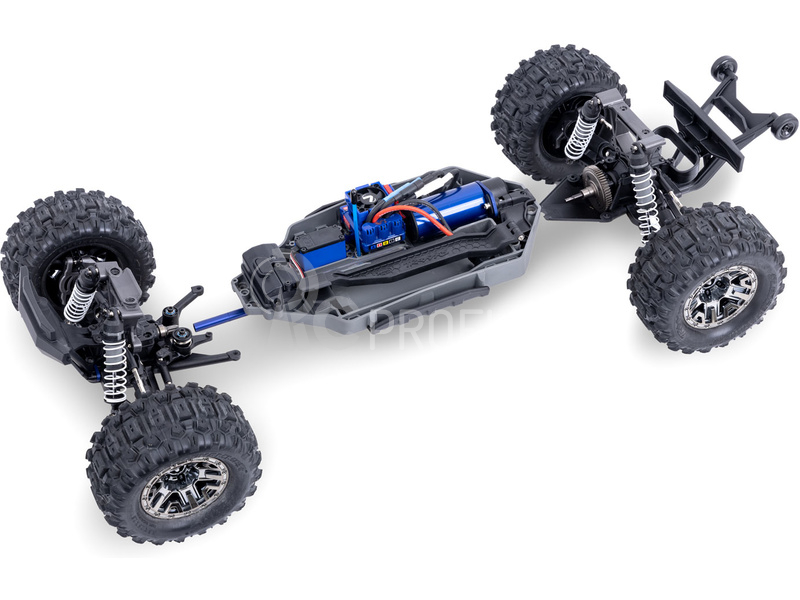 RC auto Traxxas Stampede 1:10 4x4 VXL RTR, modrá