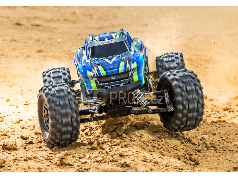 RC auto Traxxas Stampede 1:10 4x4 VXL RTR, modrá