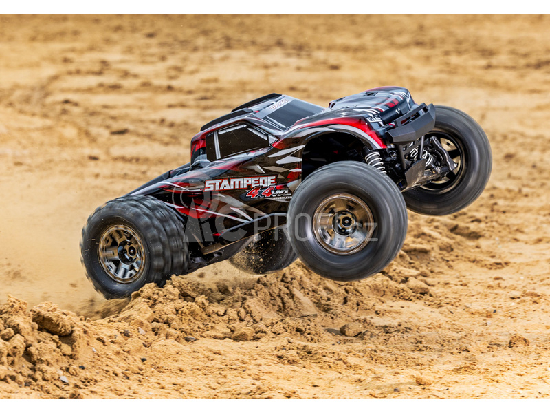 RC auto Traxxas Stampede 1:10 4x4 VXL RTR, zelená