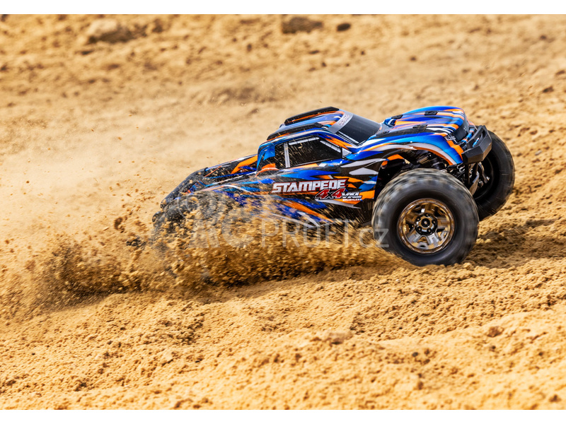 RC auto Traxxas Stampede 1:10 4x4 VXL RTR, zelená