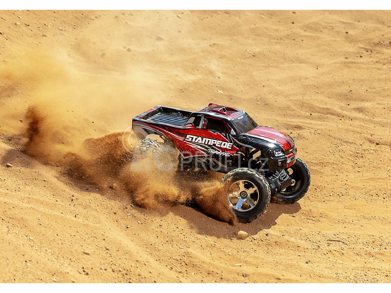 RC auto Traxxas Stampede 1:10 RTR, červená