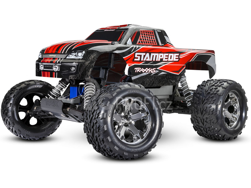 RC auto Traxxas Stampede 1:10 RTR, červená