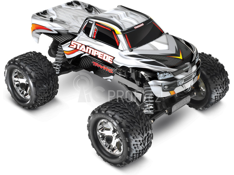 RC auto Traxxas Stampede 1:10 RTR, červenočerná