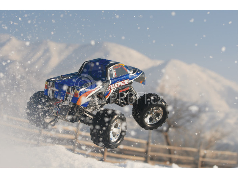 RC auto Traxxas Stampede 1:10 RTR, červenočerná