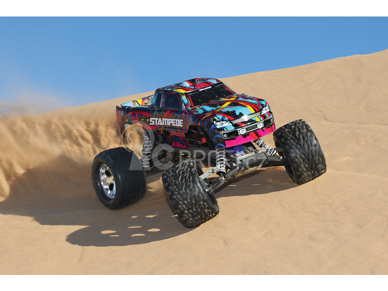 RC auto Traxxas Stampede 1:10 RTR, červená