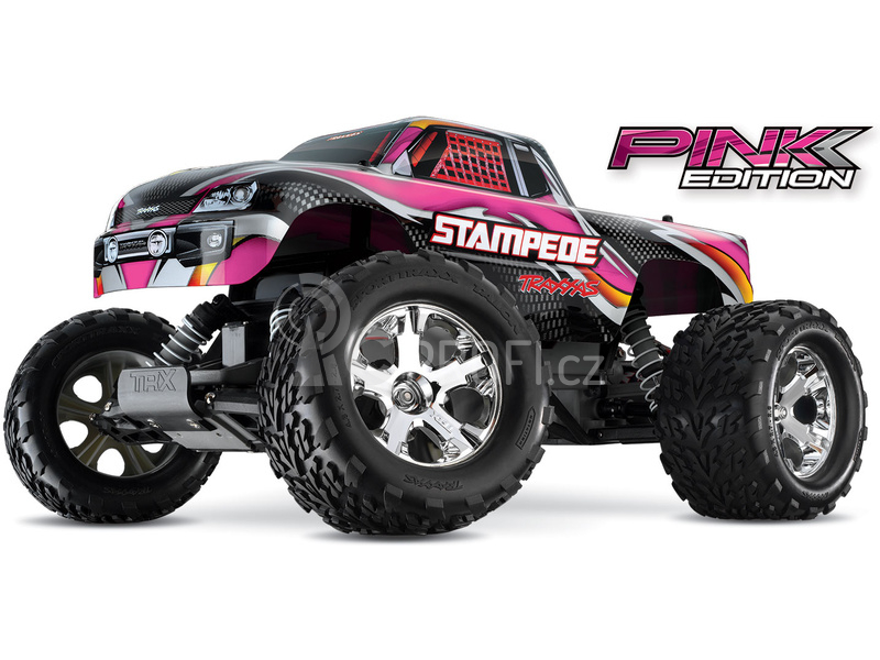 RC auto Traxxas Stampede 1:10 RTR, červená