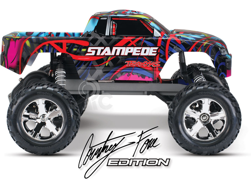 RC auto Traxxas Stampede 1:10 RTR, červená