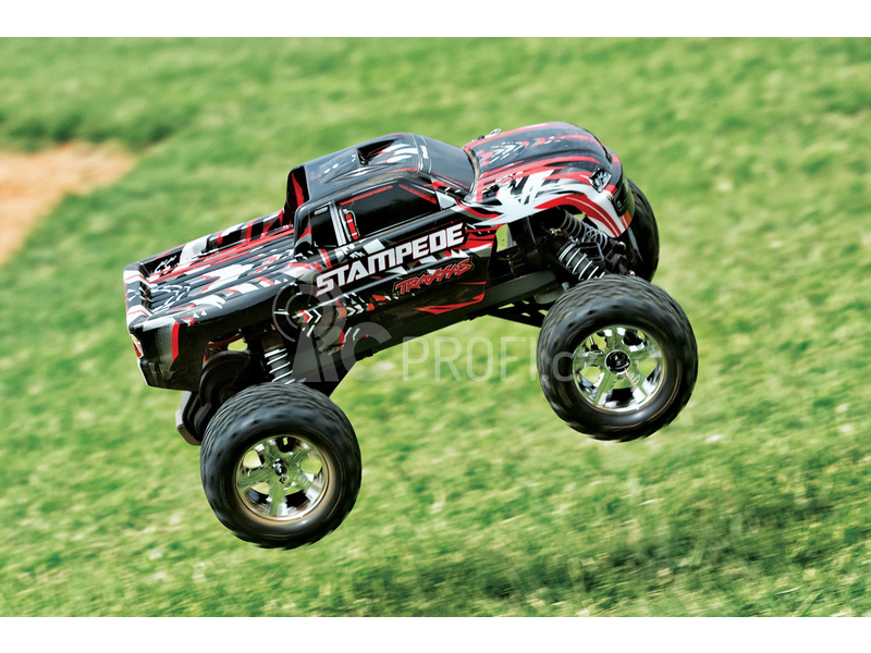 RC auto Traxxas Stampede 1:10, červená