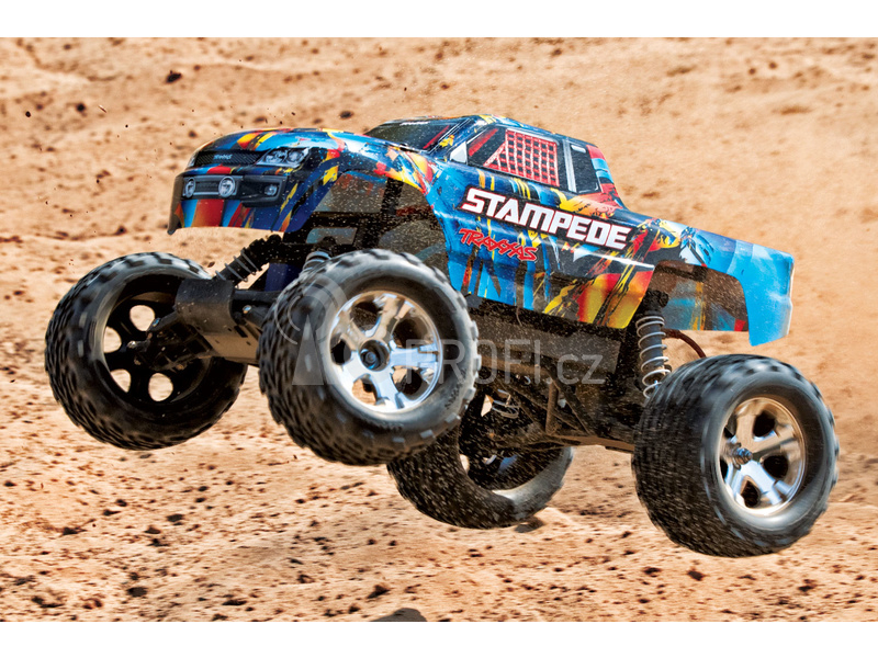 RC auto Traxxas Stampede 1:10, červená