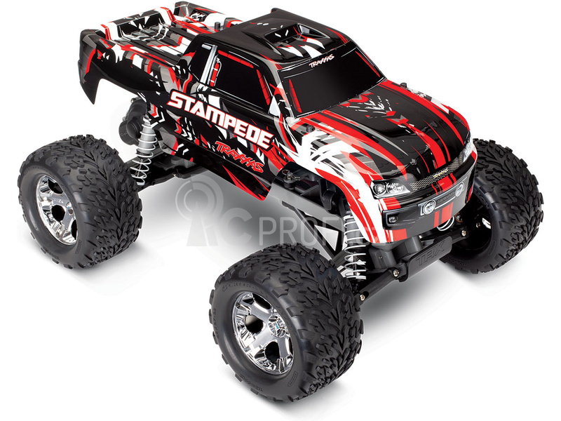 RC auto Traxxas Stampede 1:10, červená