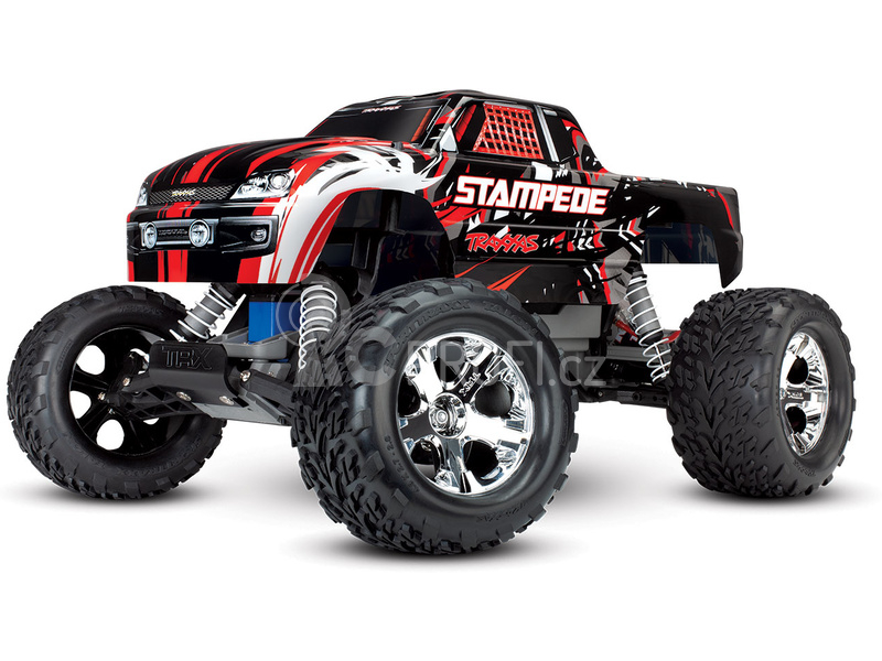 RC auto Traxxas Stampede 1:10, červená