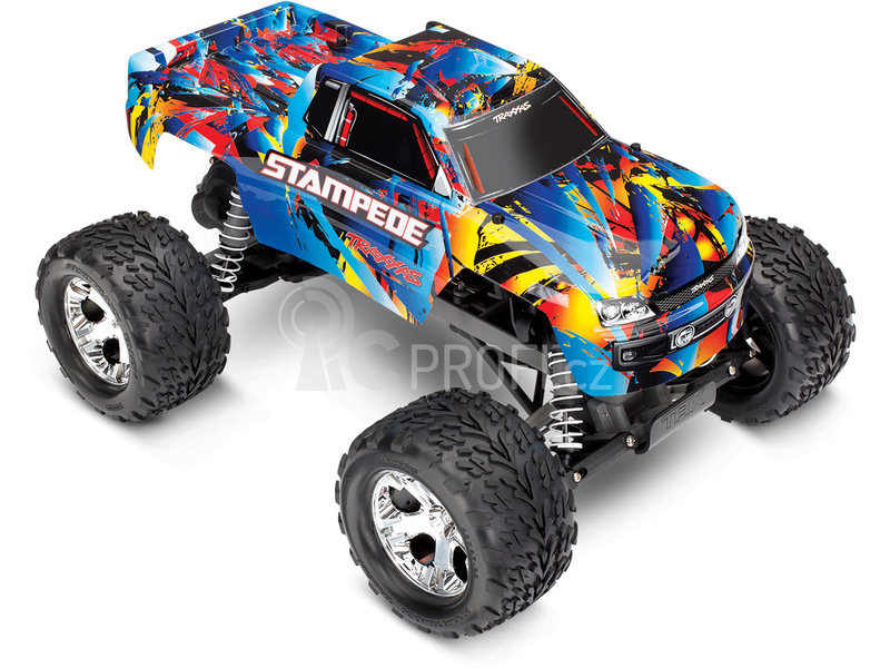 RC auto Traxxas Stampede 1:10, červená