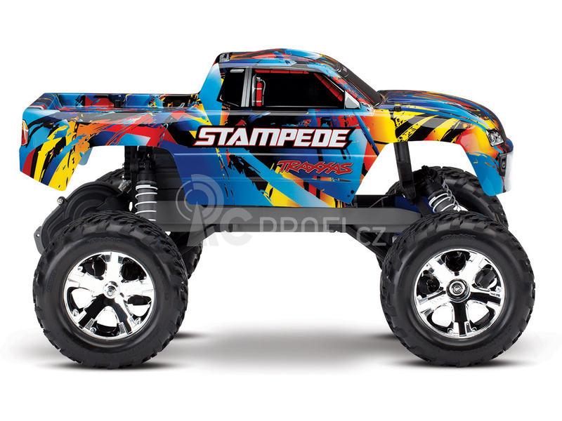 RC auto Traxxas Stampede 1:10, červená