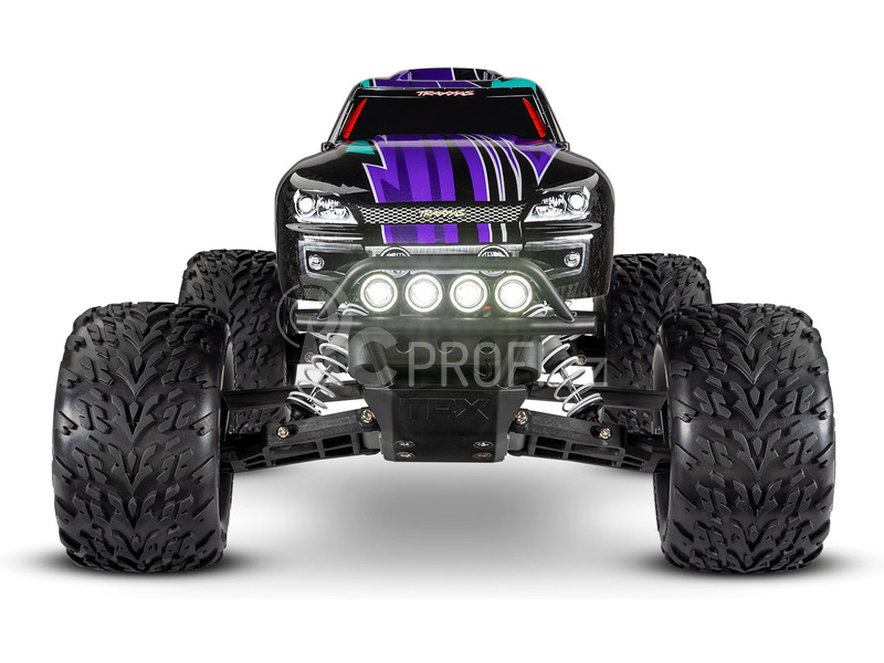 RC auto Traxxas Stampede 1:10 RTR s LED osvětlením, červená