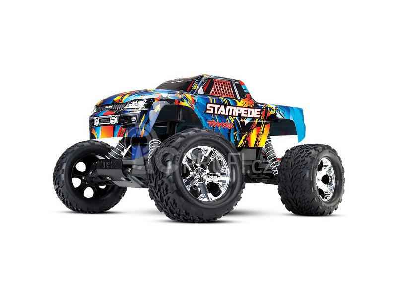 RC auto Traxxas Stampede 1:10, modrá