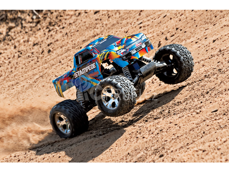 RC auto Traxxas Stampede 1:10, modrá