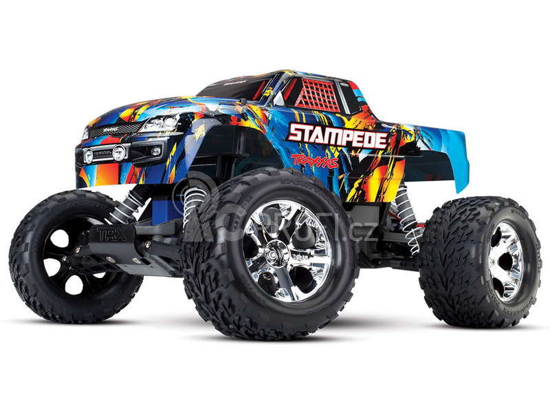 RC auto Traxxas Stampede 1:10, modrá