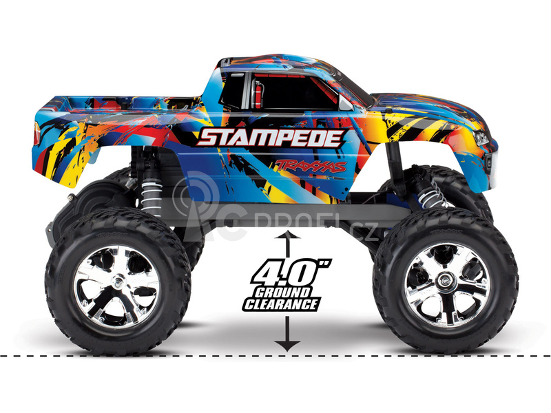 RC auto Traxxas Stampede 1:10, Rock'n Roll