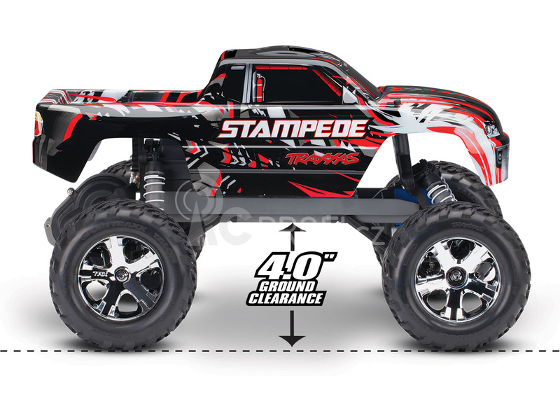 RC auto Traxxas Stampede 1:10 RTR, růžová