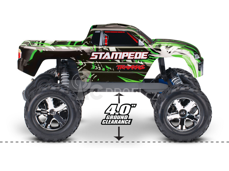 RC auto Traxxas Stampede 1:10 RTR, zelená