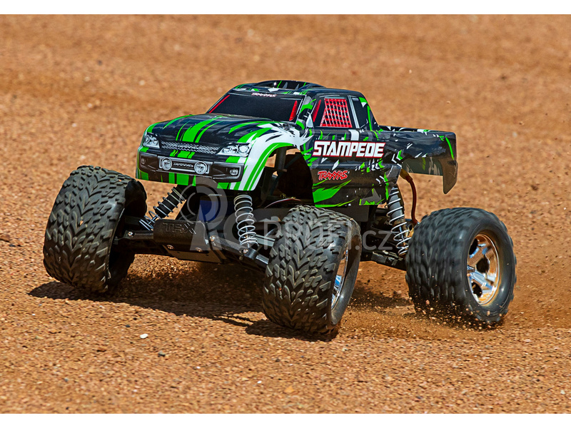 RC auto Traxxas Stampede 1:10 RTR, zelená