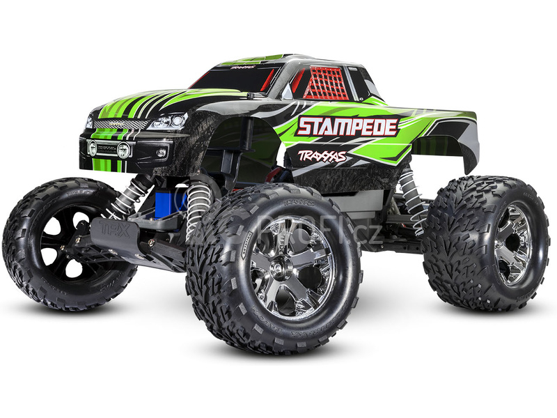 RC auto Traxxas Stampede 1:10 RTR, zelená