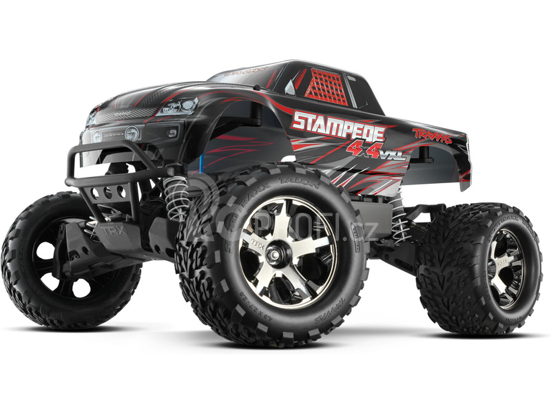 RC auto Traxxas Stampede 1:10 VXL 4WD TQi, černá