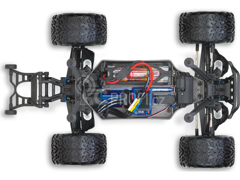 RC auto Traxxas Stampede 1:10 VXL 4WD TQi, červená