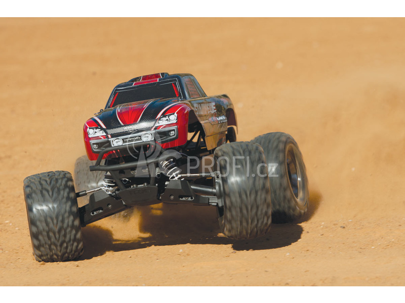 RC auto Traxxas Stampede 1:10 VXL 4WD TQi, červená