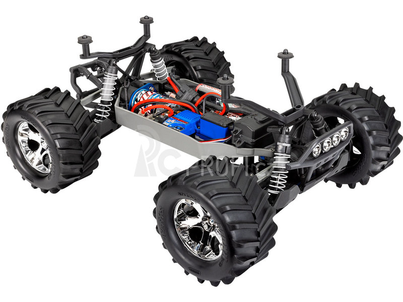 RC auto Traxxas Stampede 4WD 1:10 RTR s LED osvětlením, červená