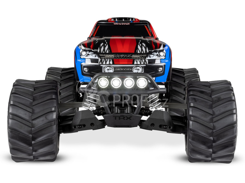 RC auto Traxxas Stampede 4WD 1:10 RTR s LED osvětlením, modrá