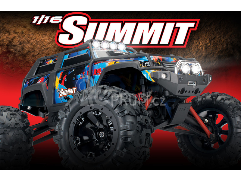 RC auto Traxxas Summit 1:16 RTR, Rock'n Roll
