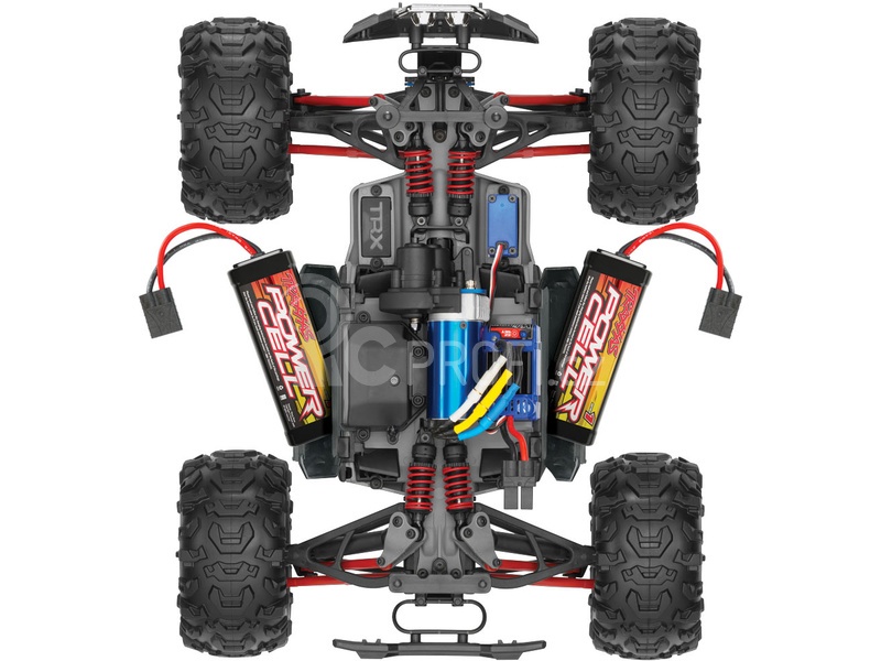 RC auto Traxxas Summit 1:16 VXL TQi RTR, červená