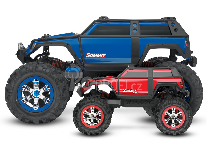 RC auto Traxxas Summit 1:16 VXL TQi RTR, žlutá