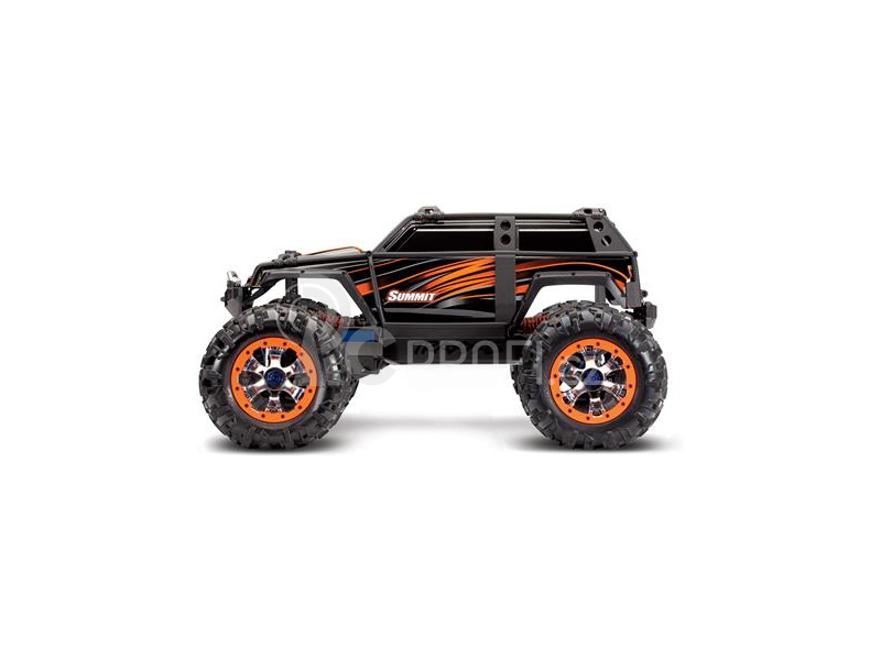 RC auto Traxxas Summit 1:8 TQi, oranžová