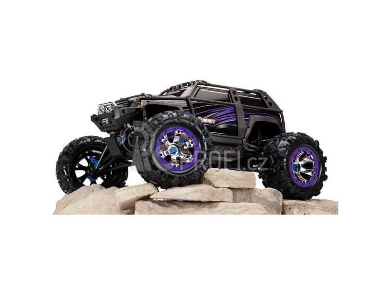 RC auto Traxxas Summit 1:8 TQi, oranžová