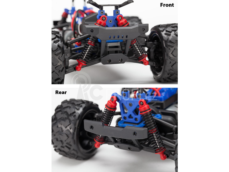 RC auto Traxxas Teton 1:18 4WD RTR, červená