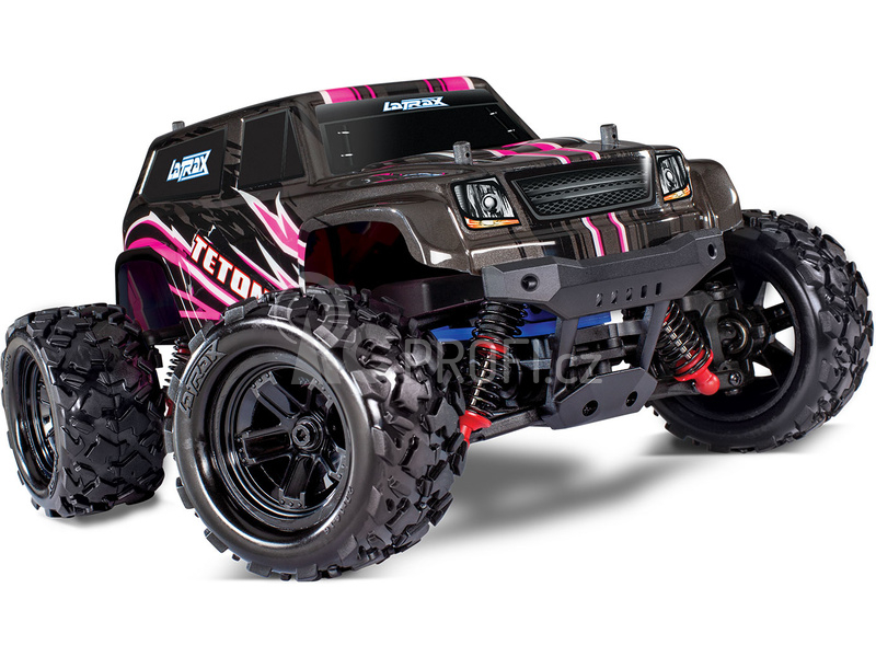 RC auto Traxxas Teton 1:18 4WD RTR, růžová