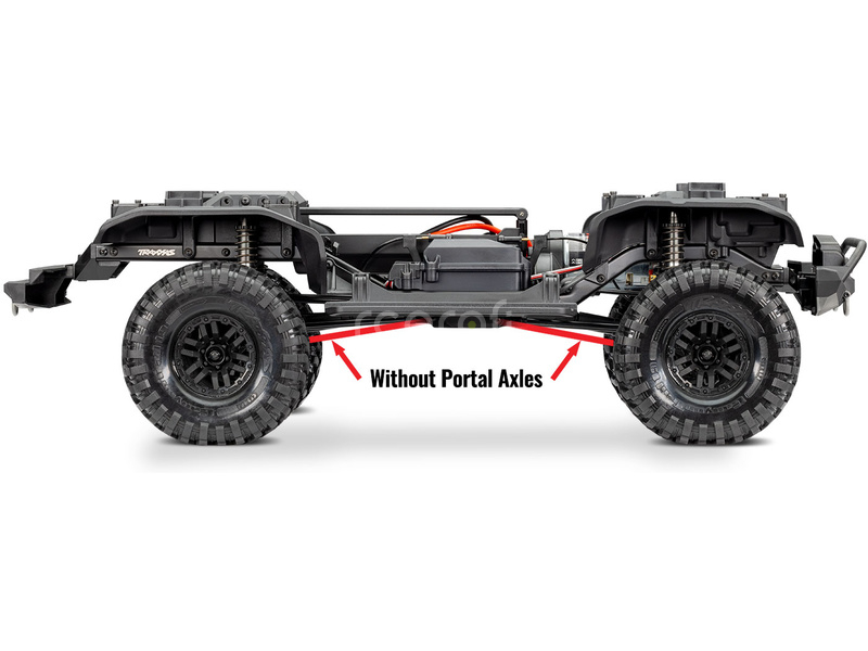 RC auto Traxxas TRX-4 1:10 Kit bez karoserie
