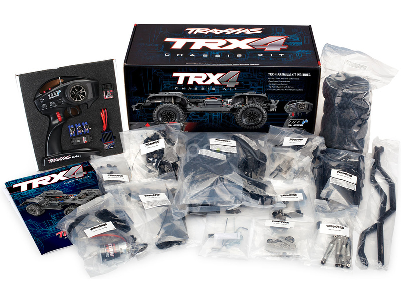 RC auto Traxxas TRX-4 1:10 Kit bez karoserie