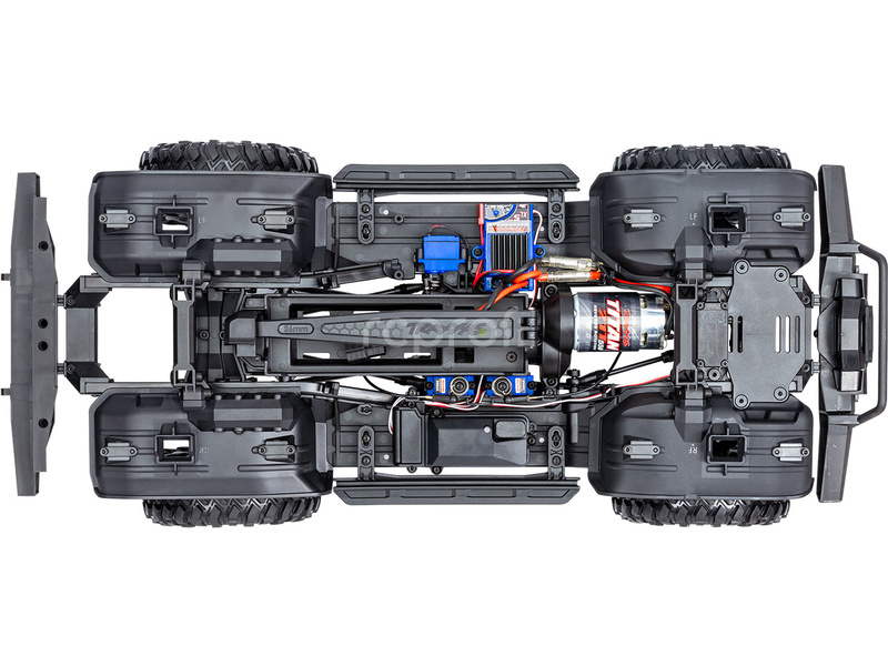 RC auto Traxxas TRX-4 1:10 Kit bez karoserie
