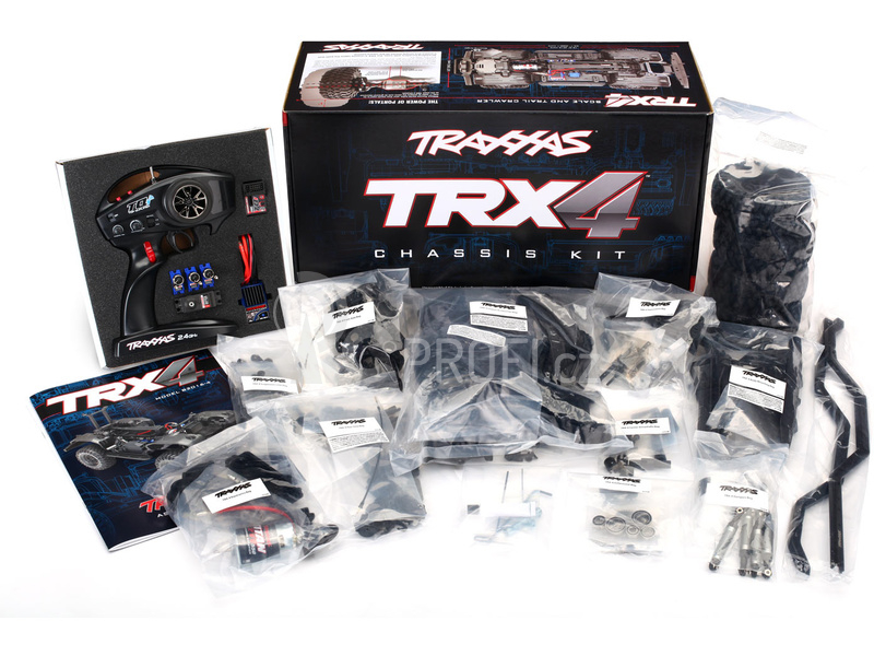 RC auto Traxxas TRX-4 1:10 TQi Kit bez karoserie