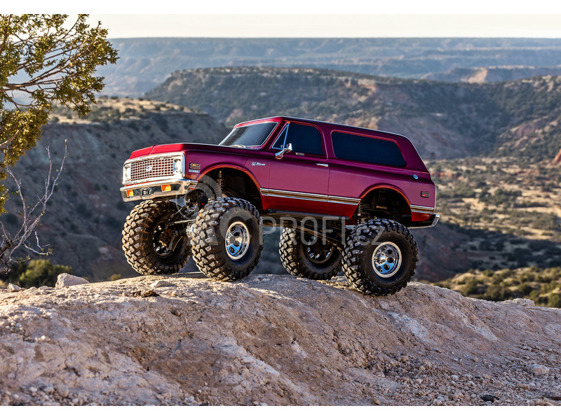 RC auto Traxxas TRX-4 Chevrolet Blazer 1972 1:10 RTR, černá